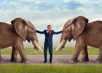 How to emerge from a conflict you created